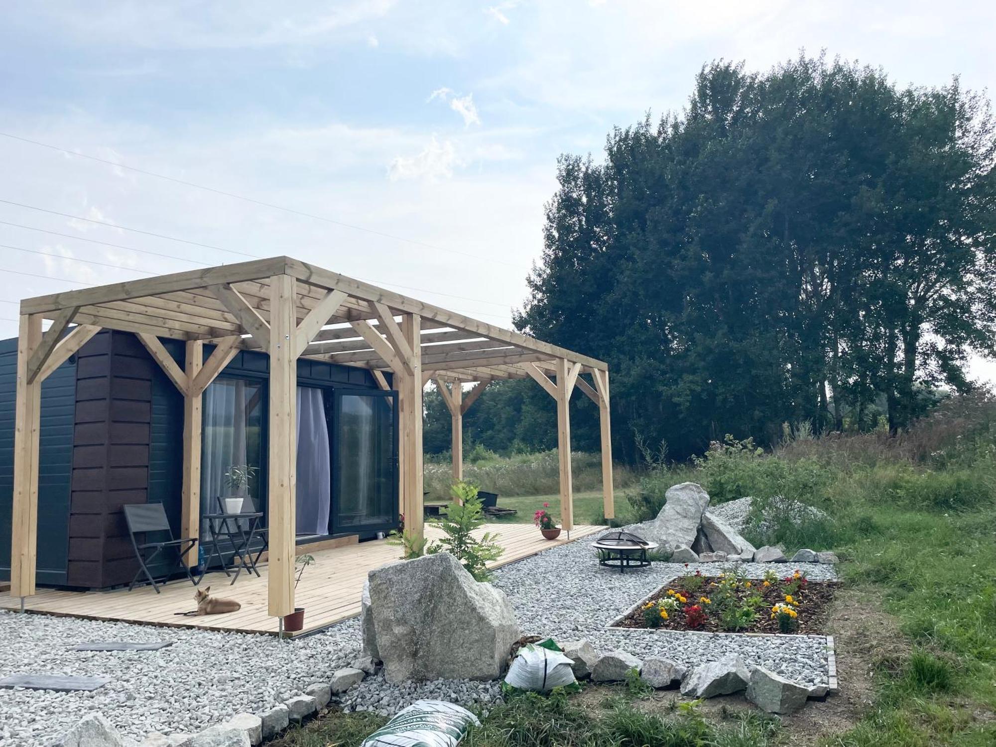 Ferienwohnung Tiny House With Mountain Views Turany Exterior foto